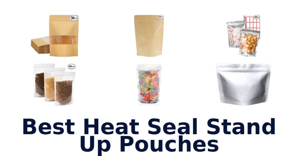 best heat seal stand up pouches