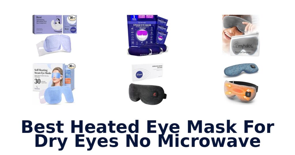 best heated eye mask for dry eyes no microwave