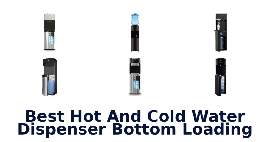 best hot and cold water dispenser bottom loading