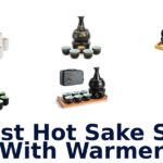 best hot sake set with warmer