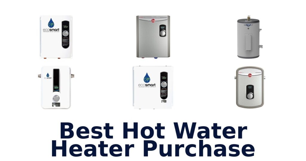 best hot water heater purchase