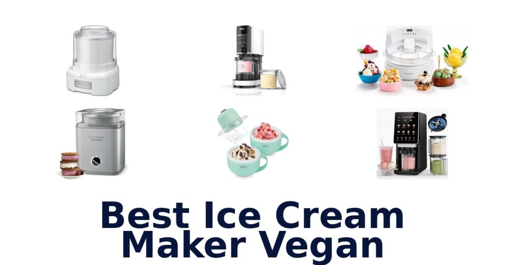 best ice cream maker vegan