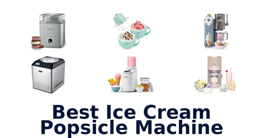 best ice cream popsicle machine