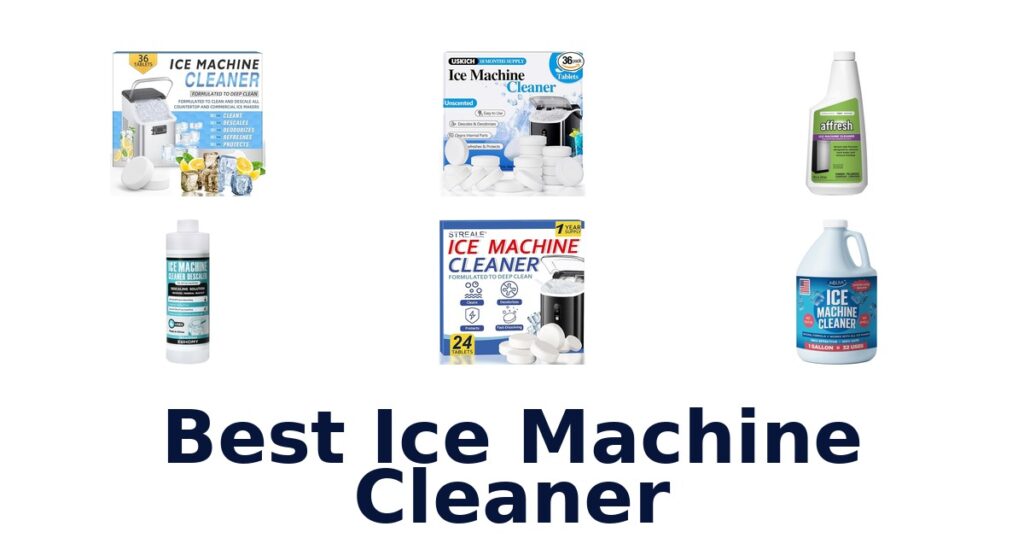 best ice machine cleaner