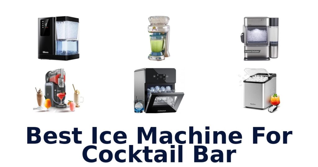 best ice machine for cocktail bar