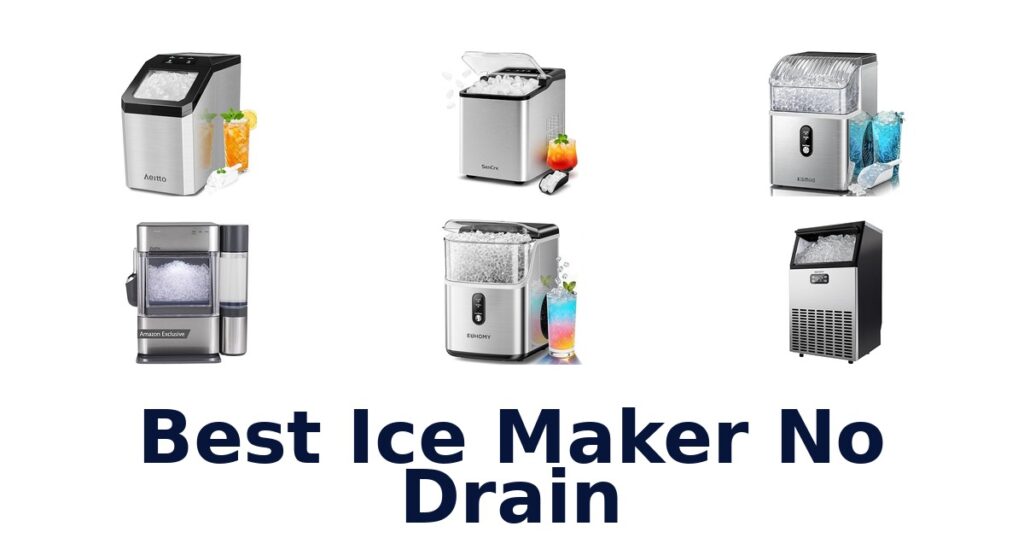 best ice maker no drain