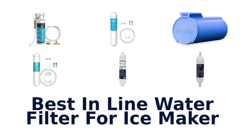 best in line water filter for ice maker