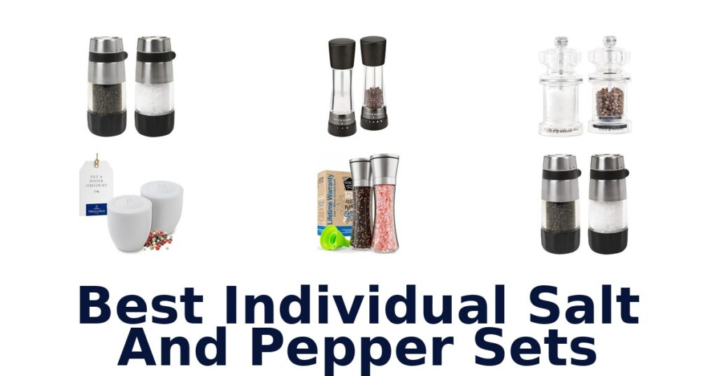 best individual salt and pepper sets