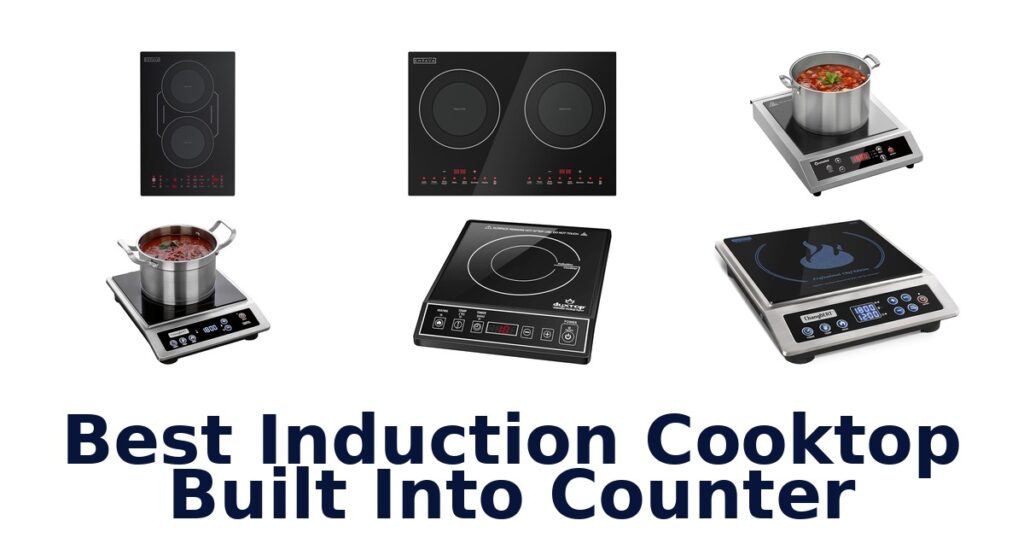 best induction cooktop built into counter