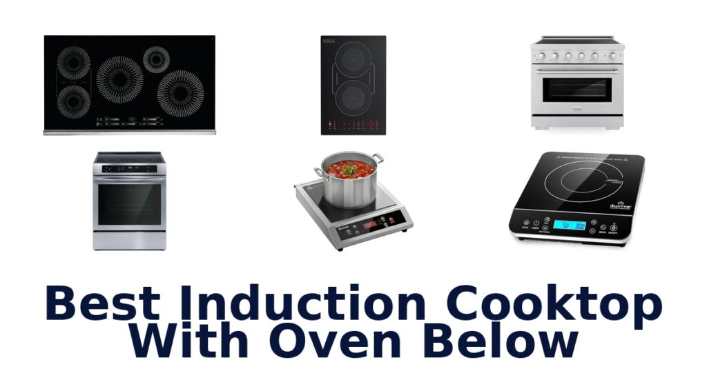 best induction cooktop with oven below