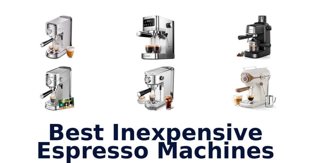 best inexpensive espresso machines
