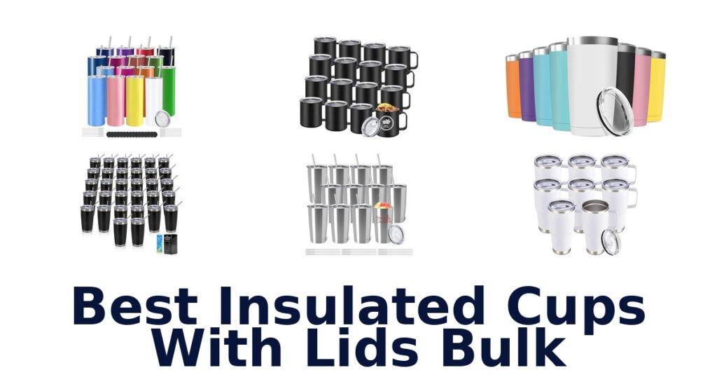 best insulated cups with lids bulk