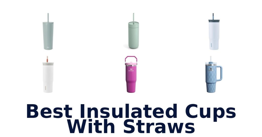 best insulated cups with straws