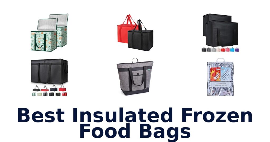 best insulated frozen food bags