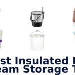 best insulated ice cream storage tub