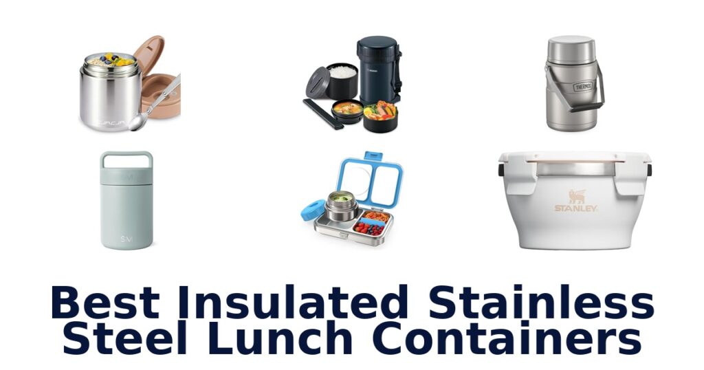 best insulated stainless steel lunch containers