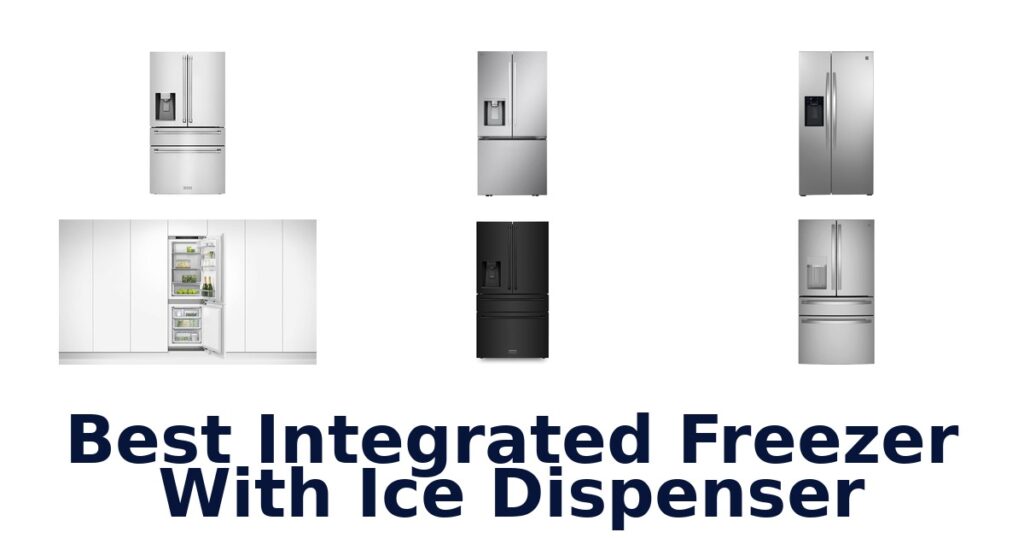 best integrated freezer with ice dispenser