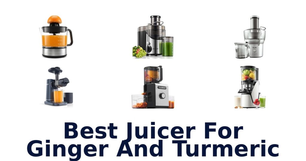 best juicer for ginger and turmeric