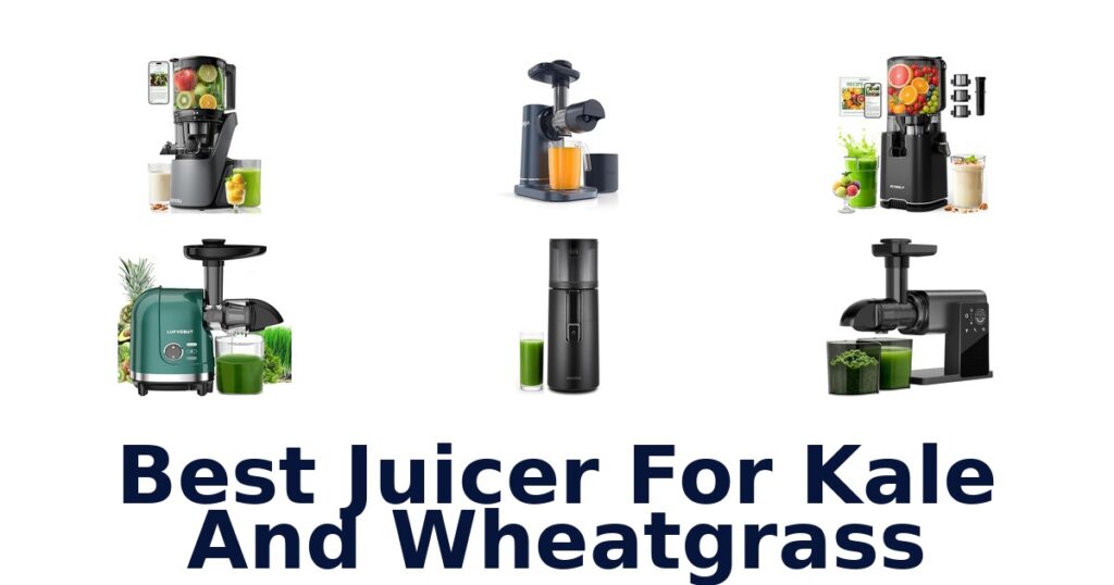 best juicer for kale and wheatgrass