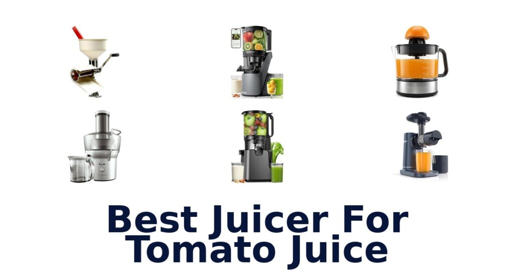 best juicer for tomato juice