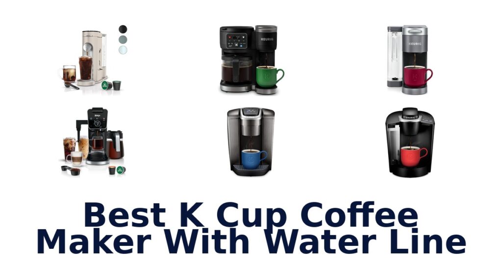 best k cup coffee maker with water line