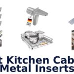 best kitchen cabinet metal inserts