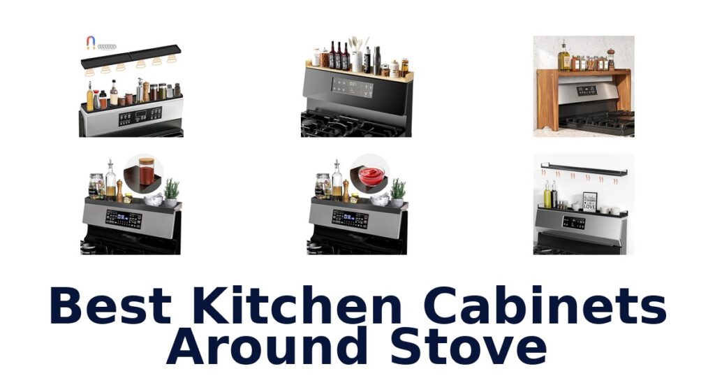 best kitchen cabinets around stove