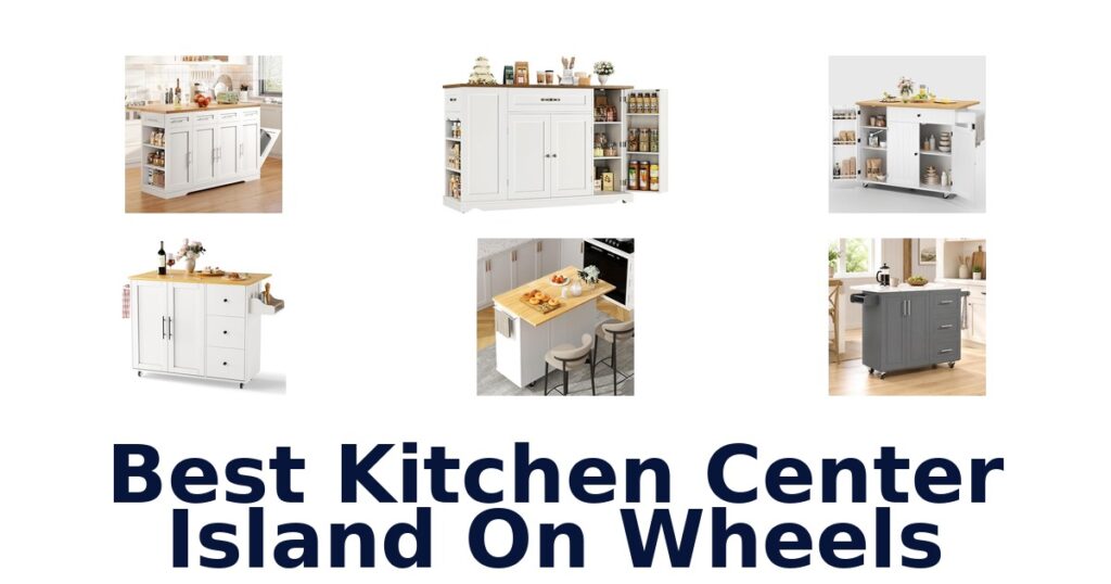best kitchen center island on wheels
