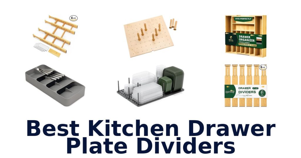 best kitchen drawer plate dividers