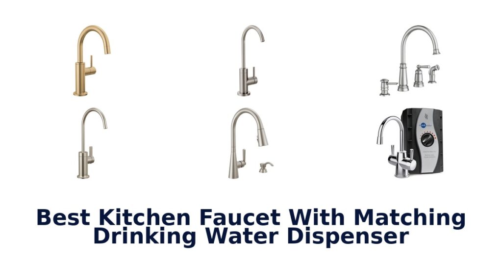 best kitchen faucet with matching drinking water dispenser