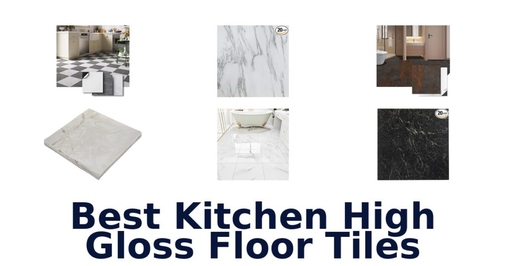 best kitchen high gloss floor tiles