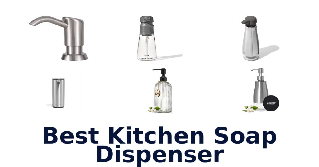 best kitchen soap dispenser