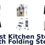 best kitchen stool with folding steps