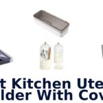 best kitchen utensil holder with cover