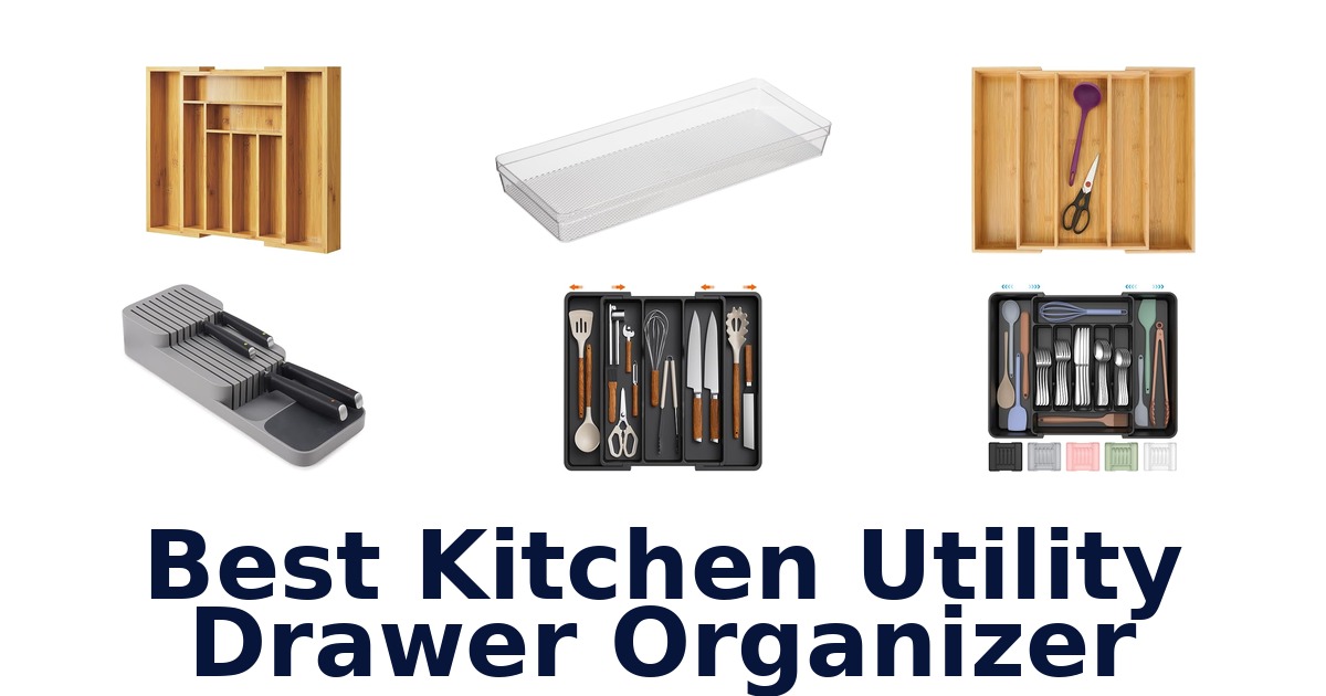 best kitchen utility drawer organizer