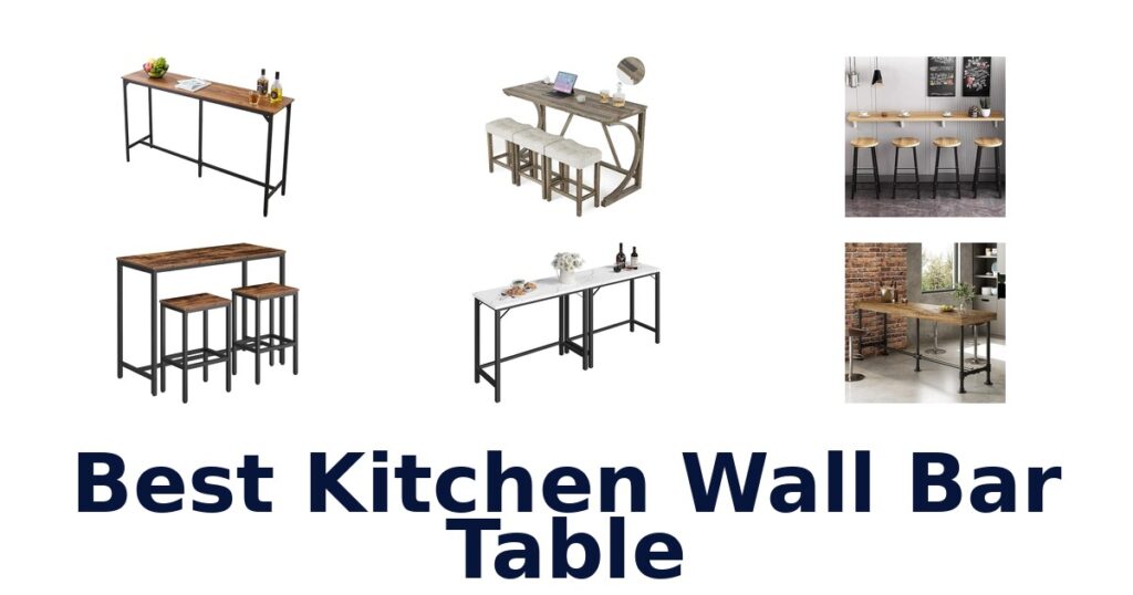 best kitchen wall bar table