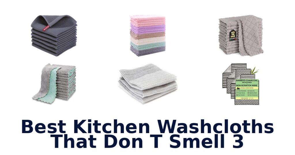 best kitchen washcloths that don t smell 3