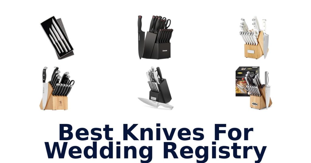 best knives for wedding registry