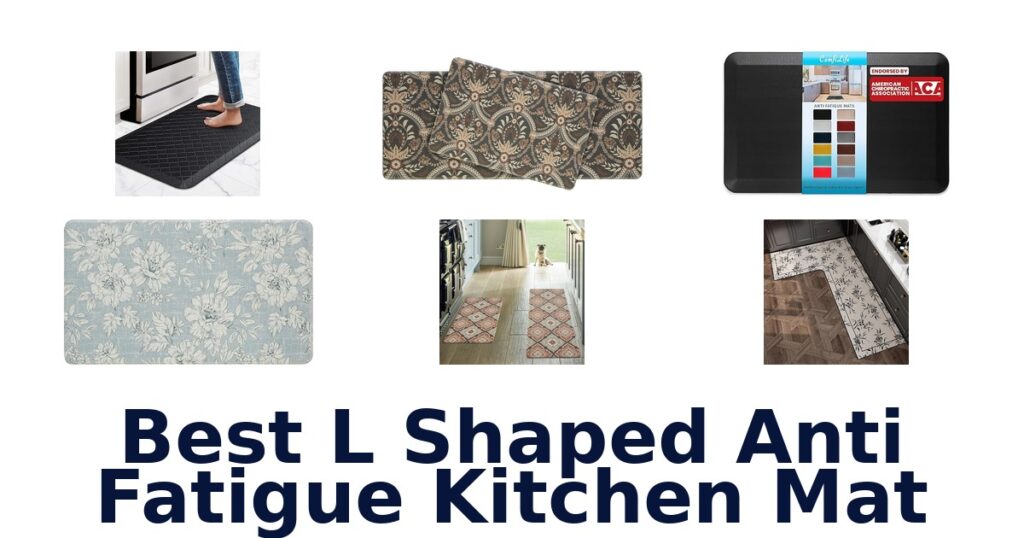 best l shaped anti fatigue kitchen mat