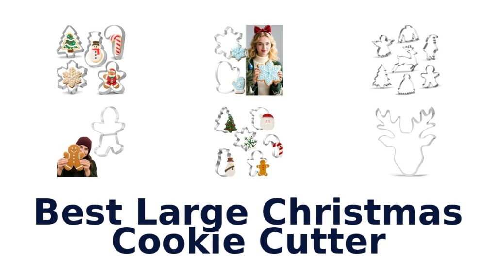 best large christmas cookie cutter