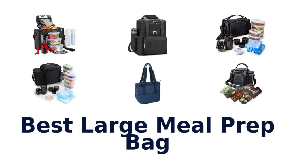 best large meal prep bag