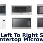 best left to right swing countertop microwave
