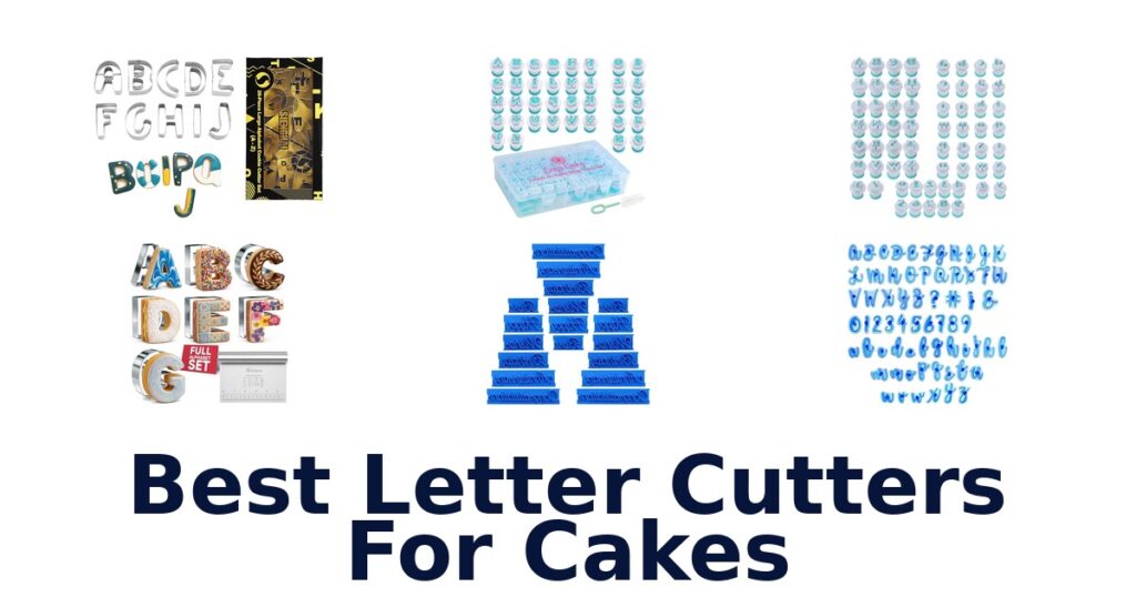 best letter cutters for cakes