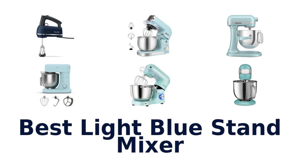 best light blue stand mixer