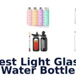 best light glass water bottle