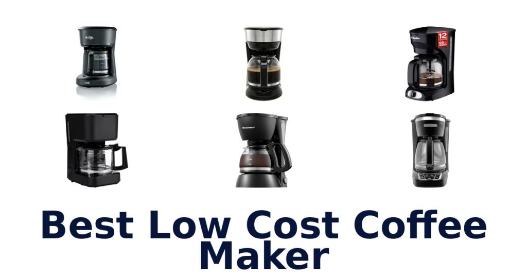 best low cost coffee maker