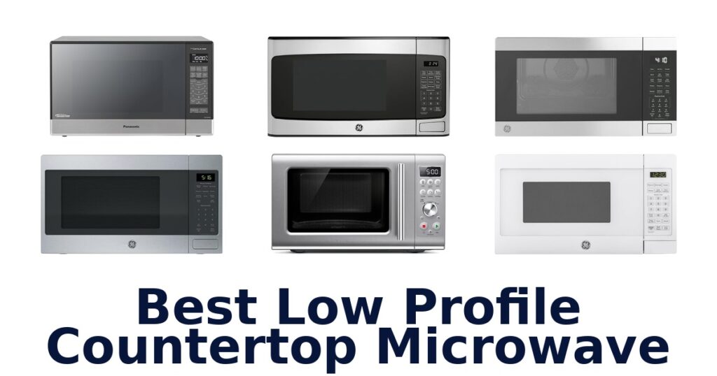 best low profile countertop microwave
