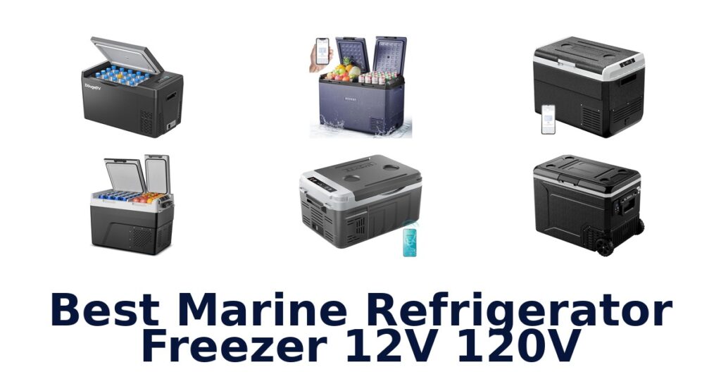 best marine refrigerator freezer 12v 120v
