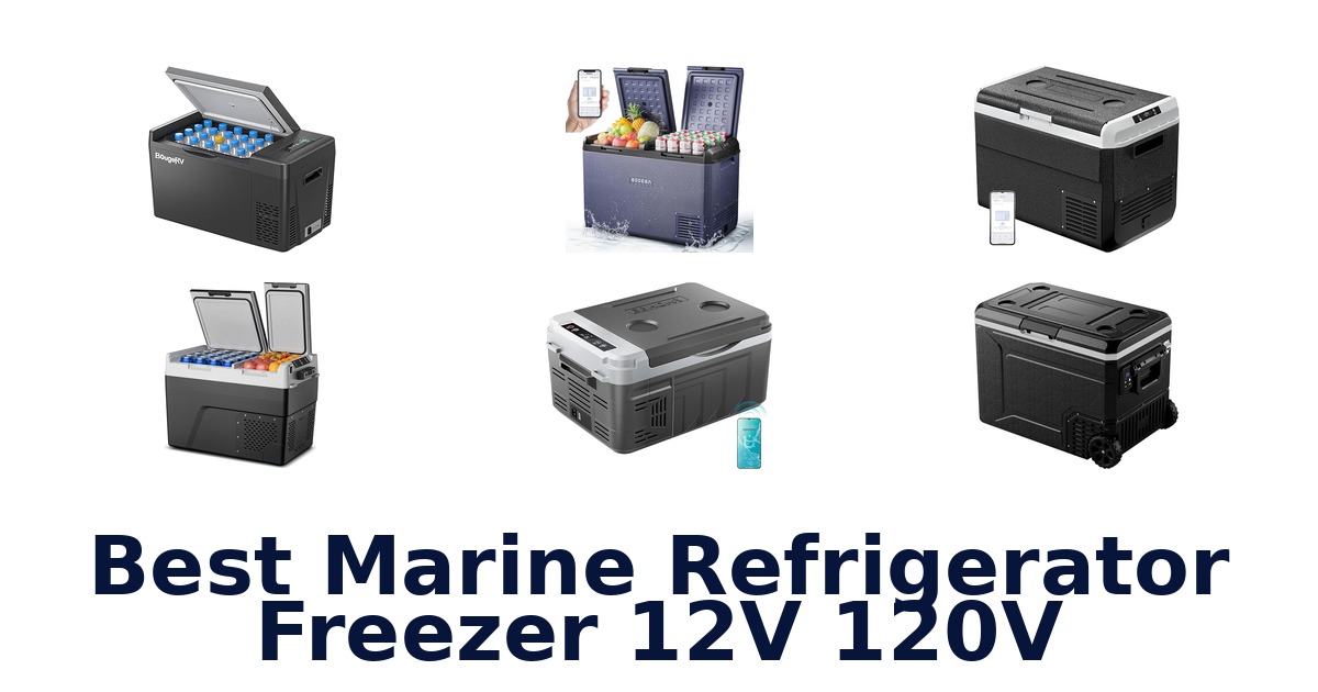 best marine refrigerator freezer 12v 120v