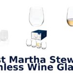 best martha stewart stemless wine glasses
